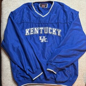 BLUE AND WHITE KENTUCKY JACKET